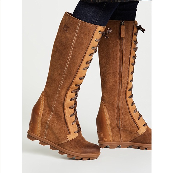sorel women's joan of arctic wedge ii tall boots